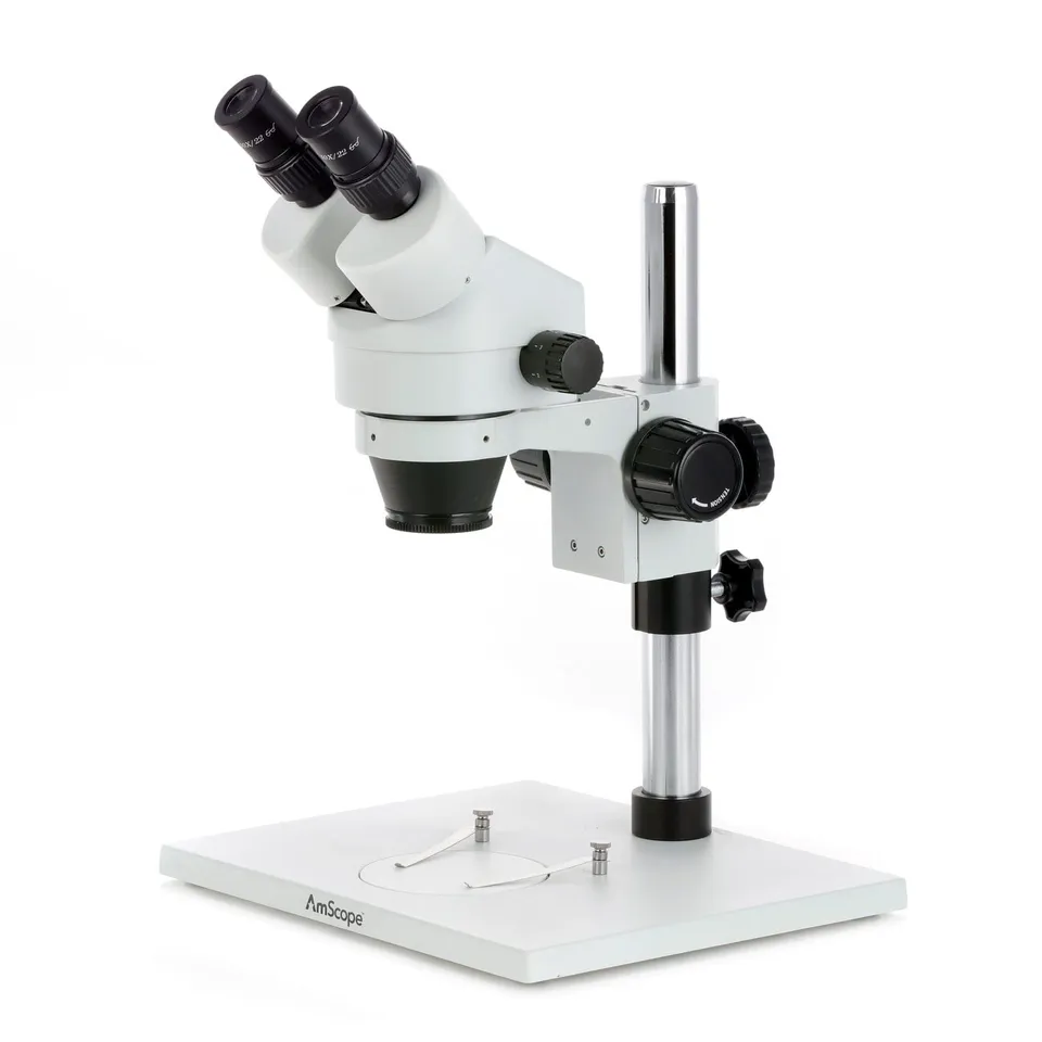 amscope-sm-1b-stereomikroskop-binokular-7x-45x-s-ulenstativ image 1