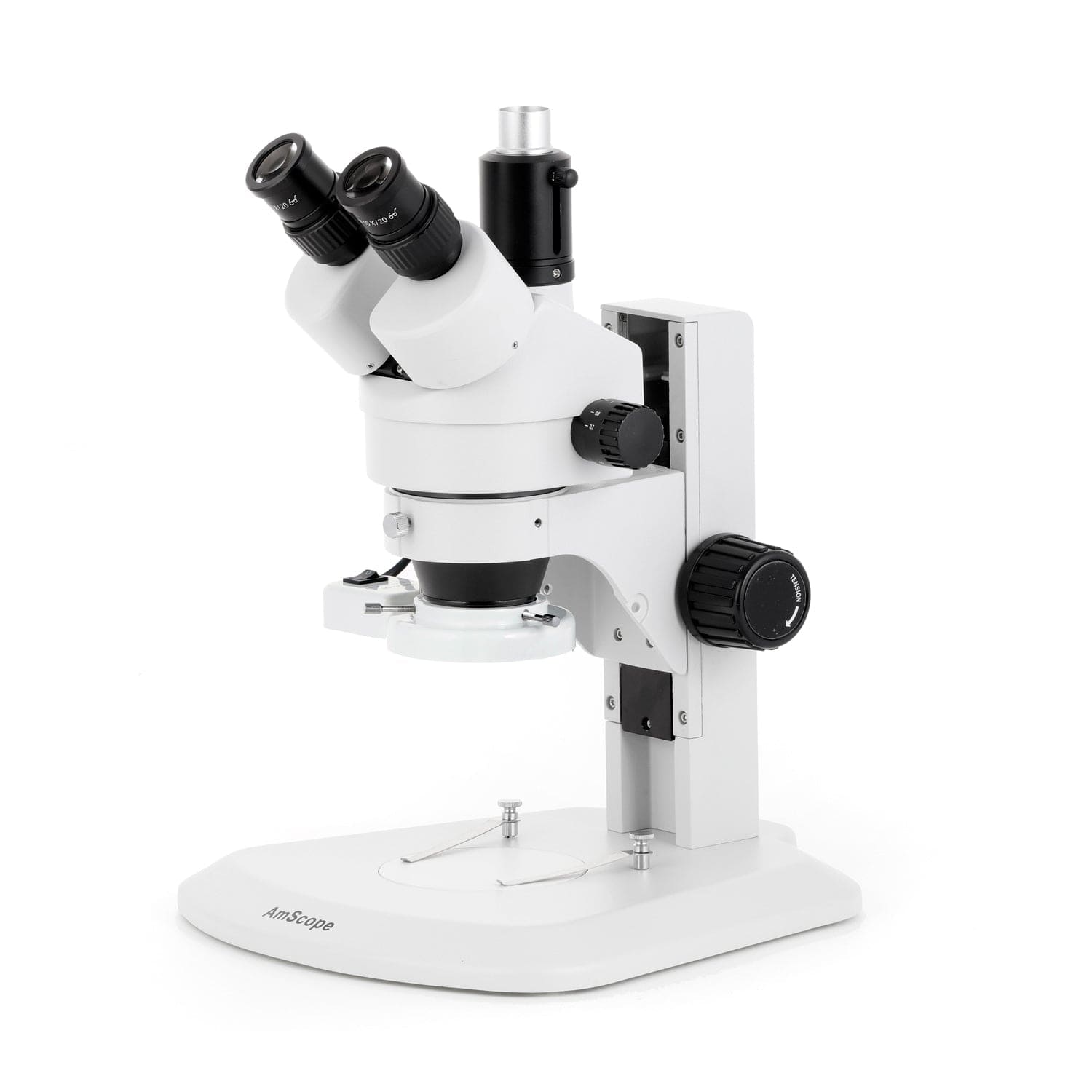 amscope-sm-1-trinokular-stereomikroskop-7x-45x-track-stand image 1