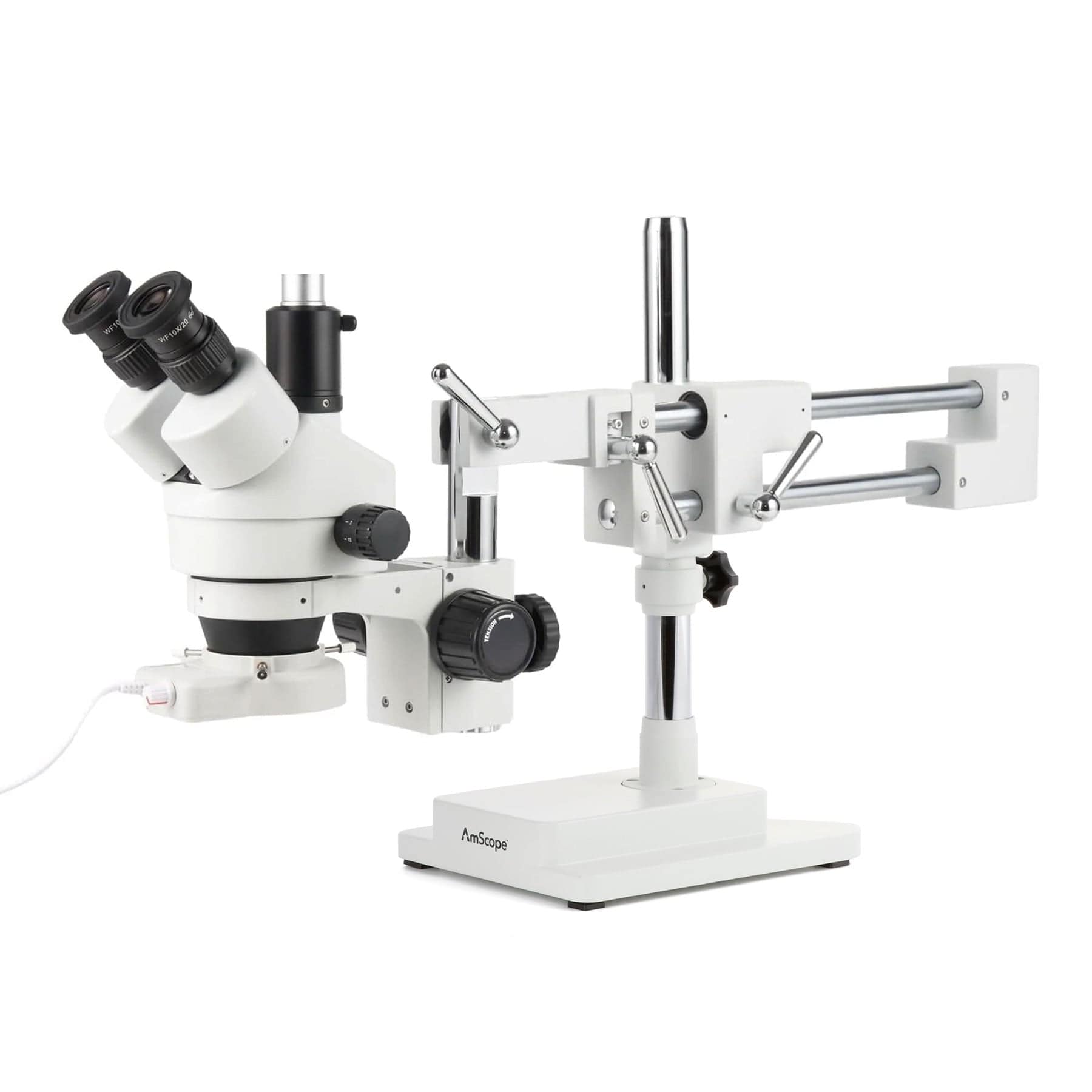 amscope-sm-4t-stereomikroskop-7x-45x-trinokular-mit-70-led-licht image 1