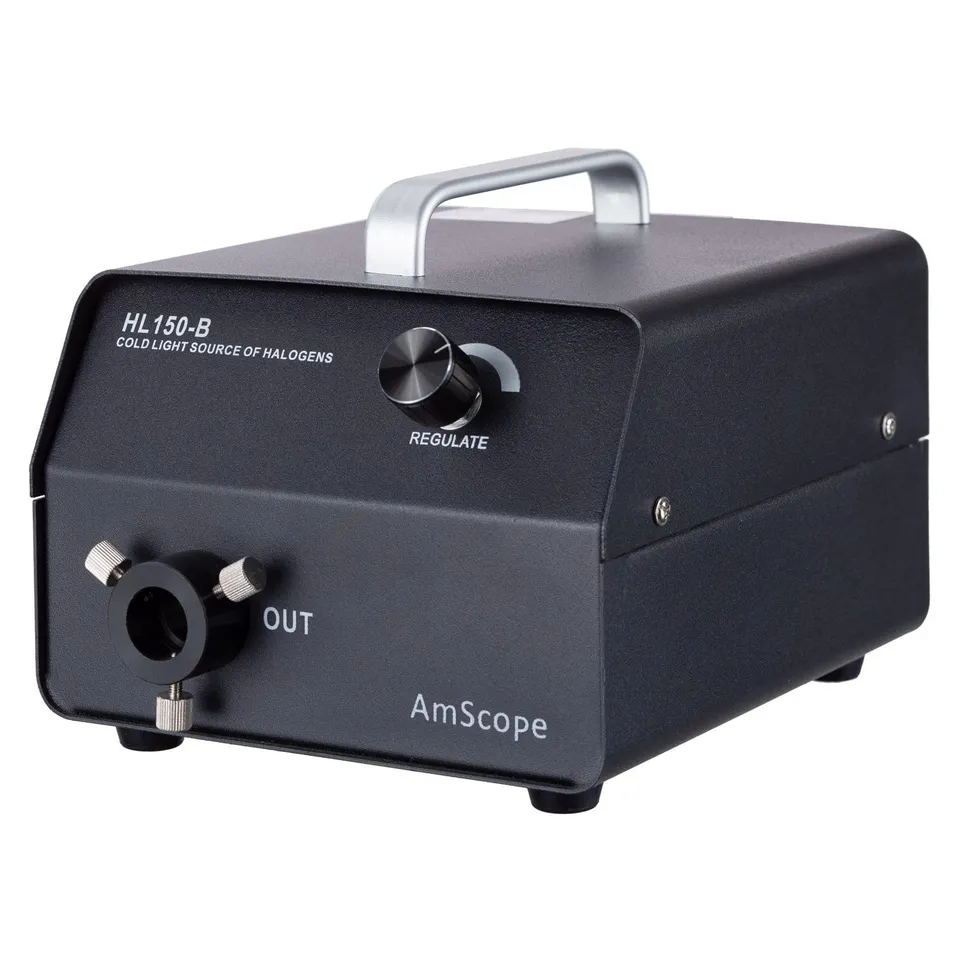 amscope-hl150-b-faseroptik-leuchte-150w-halogen image 1