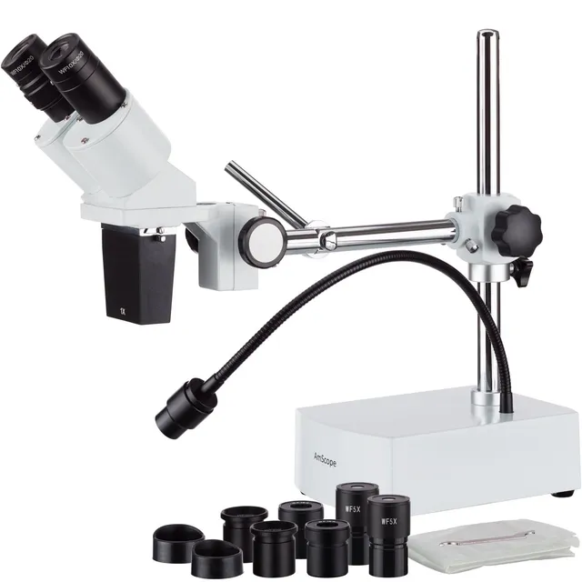 amscope-se400-xyz-stereomikroskop-20x-led-boomstativ image 1