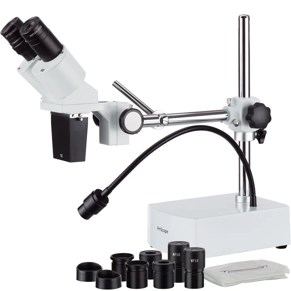 amscope-se400-xyz-stereomikroskop-20x-led-boomstativ image 1