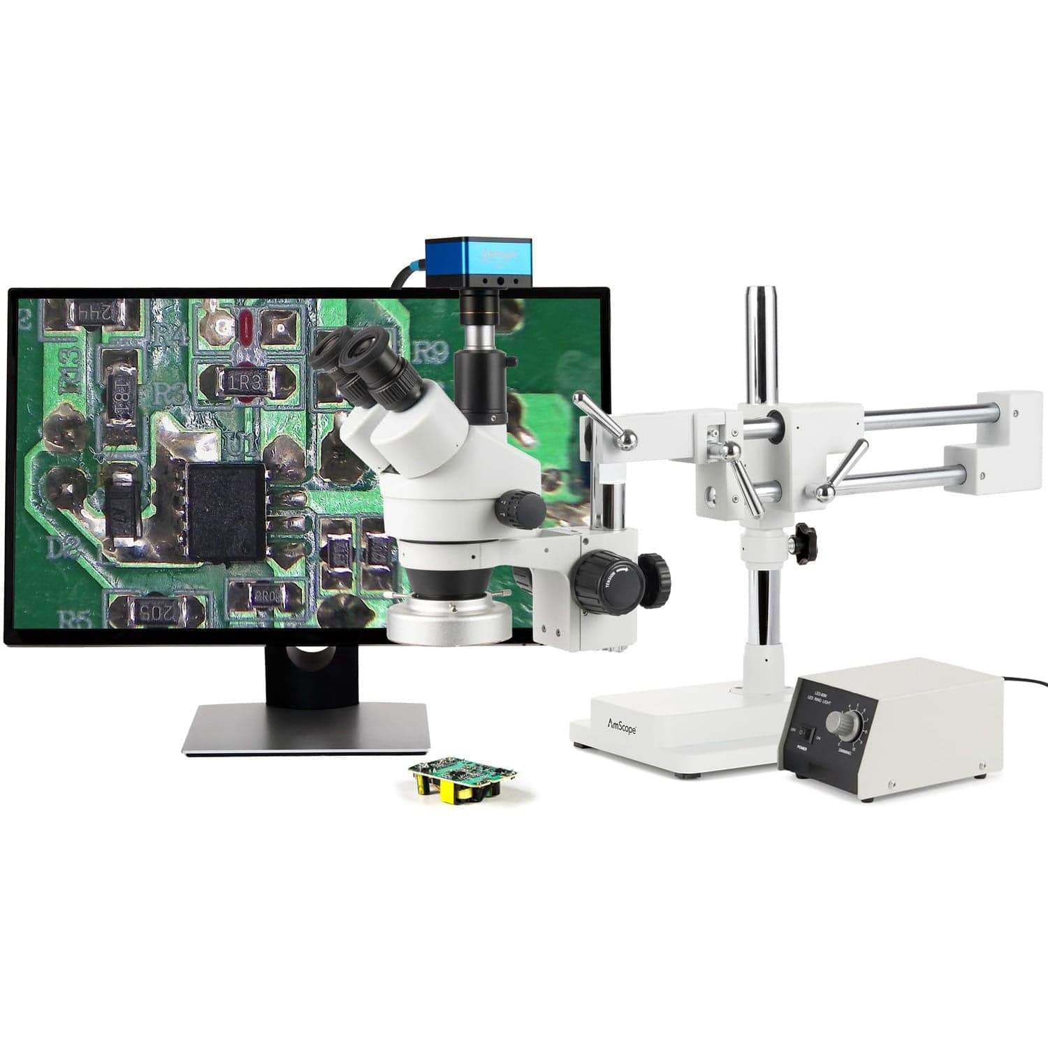 amscope-sm-4t-zoom-stereomikroskop-7x-45x-mit-schwenkarmstativ image 4