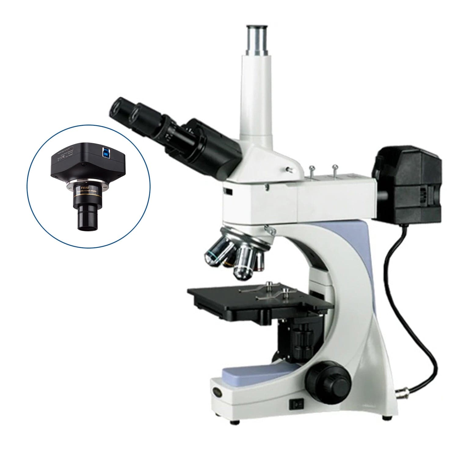 amscope-me400-auflichtmikroskop-400x-trinokular-metall image 2