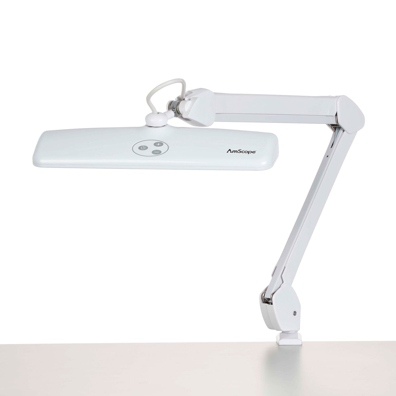 amscope-lmp-72-led-arbeitslampe-12w-72-led-mit-tischklemme image 1