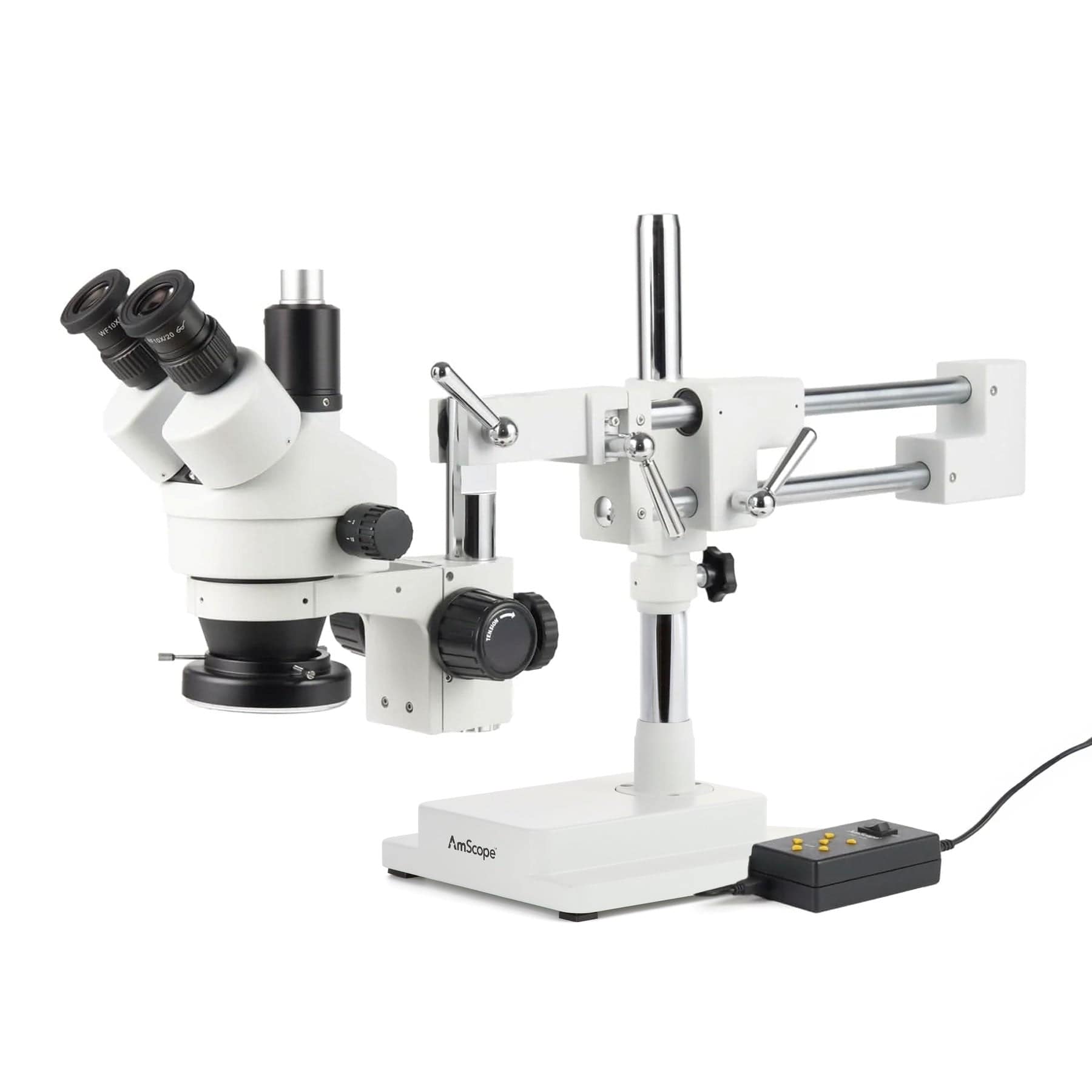 amscope-sm-4t-trino-stereo-mikroskop-7x-45x-schwenkarm image 1