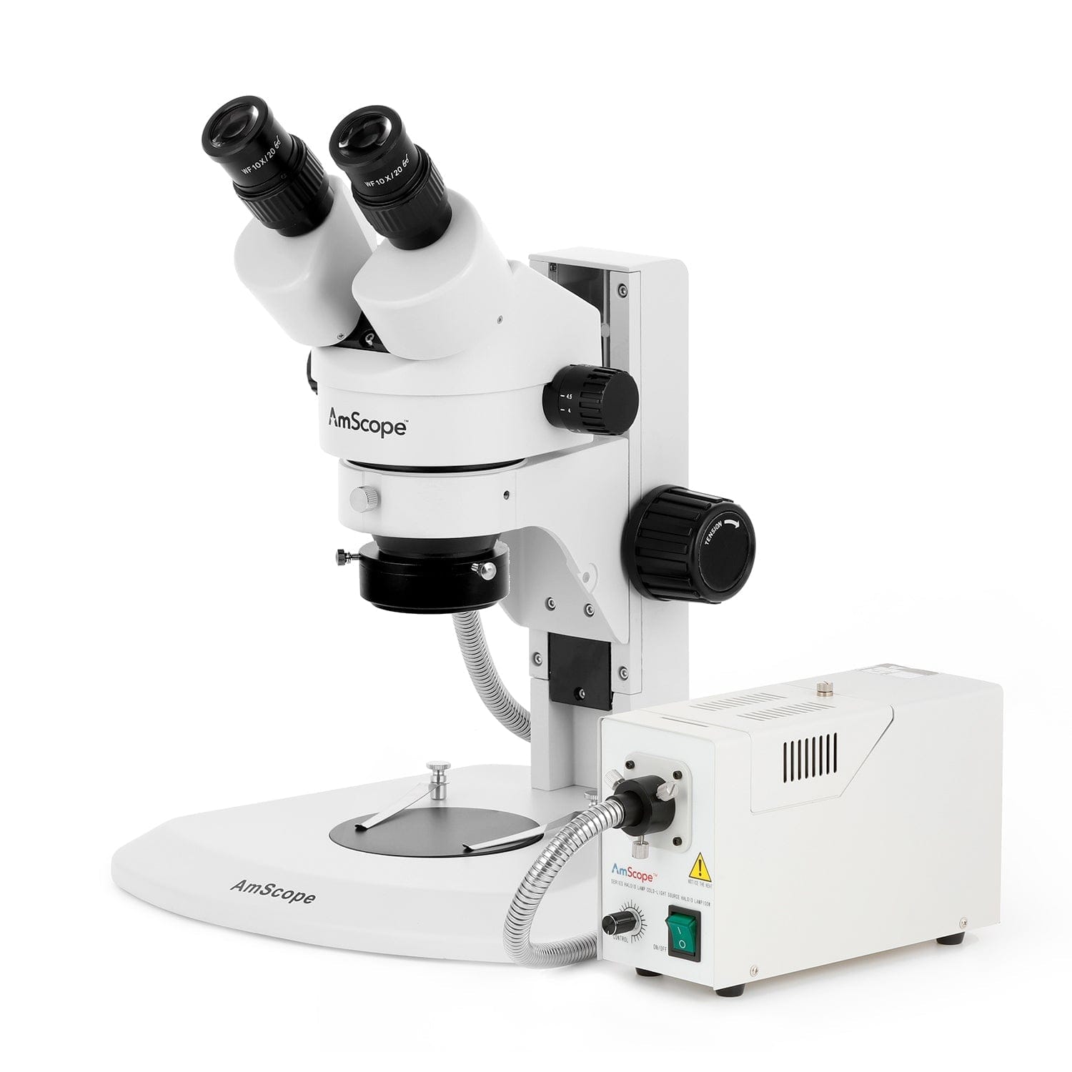 amscope-sm-1-stereomikroskop-45x-mit-halogen-ringlicht image 1