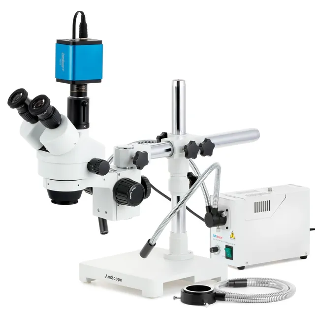 amscope-sm-3-stereomikroskop-trinokular-7x-45x-mit-halogenlicht image 1