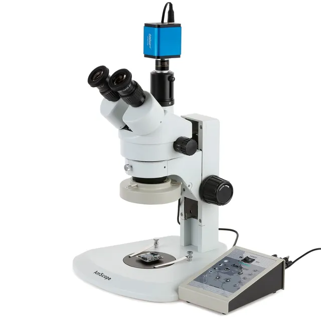 amscope-sm-1-stereomikroskop-7x-45x-hdmi-kamera-ringlicht image 1