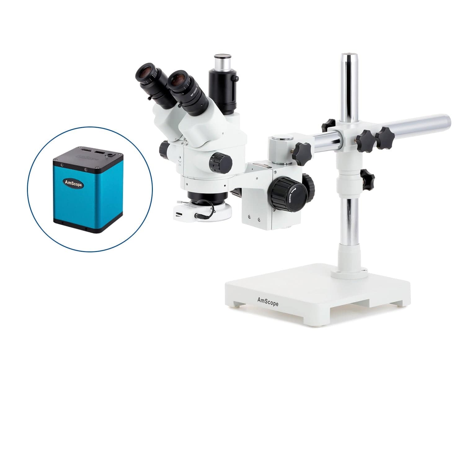 amscope-sm-3-zoom-stereomikroskop-7x-45x-boomstativ-led-kamera image 3