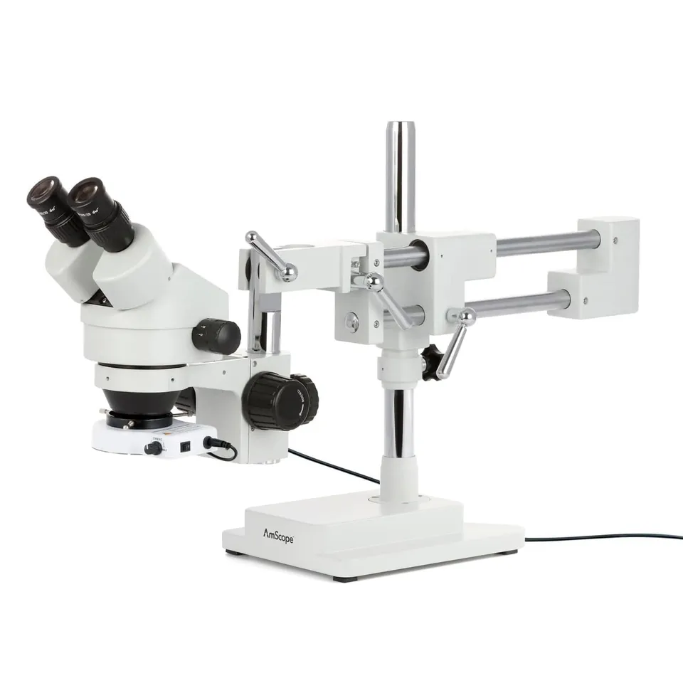 amscope-sm-4b-stereomikroskop-7x-45x-binokular-80-led-doppelarm image 1