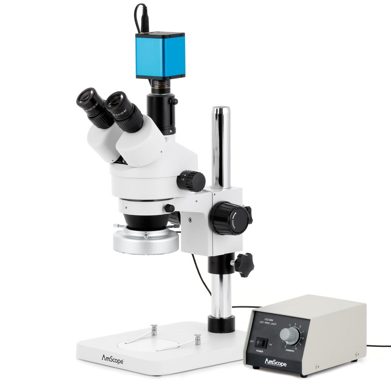 amscope-sm-1-stereomikroskop-7x-45x-mit-80-led-ringlicht-kamera image 1