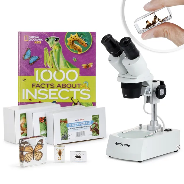 amscope-se306-sch-lermikroskop-20x-40x-insekten-set-9tlg image 1