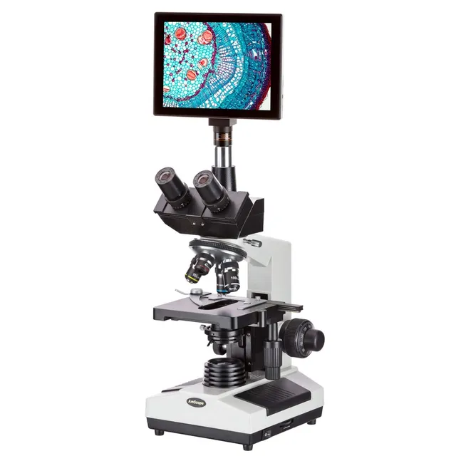 amscope-t390-durchlichtmikroskop-40x-1000x-5mp-touchscreen image 1