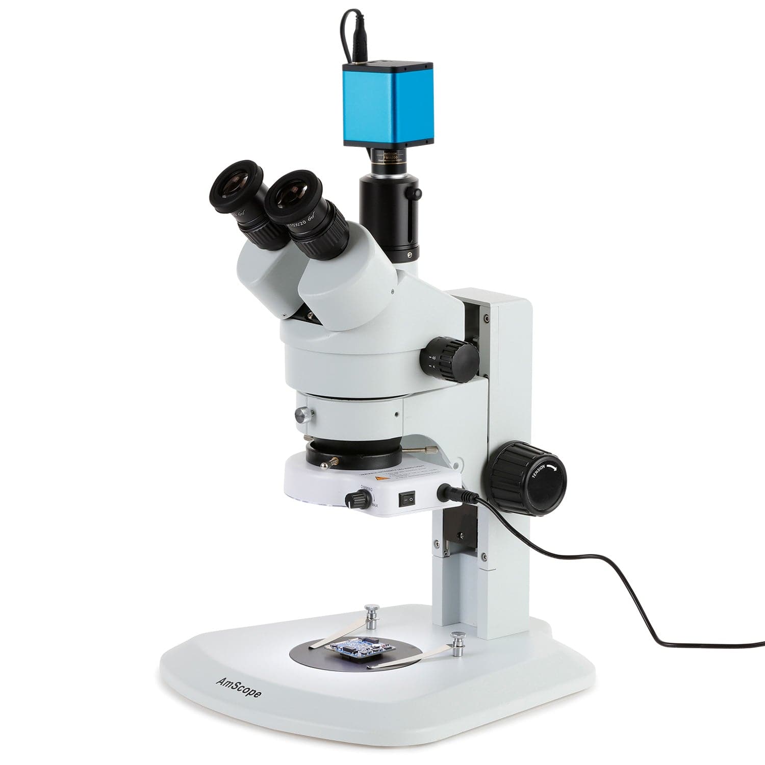 amscope-sm-1-stereomikroskop-7-45x-autofokus-track-stativ image 1