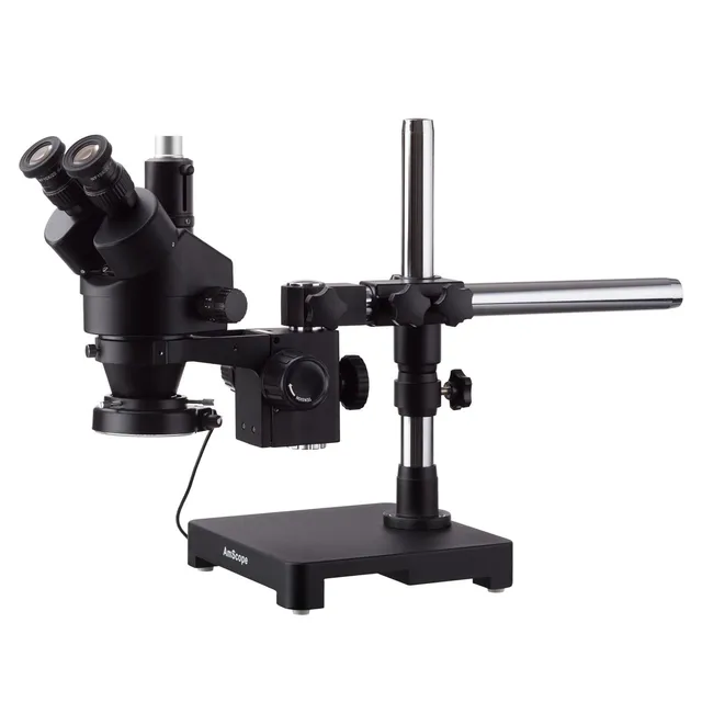 amscope-sm-3tx-144s-b-stereo-mikroskop-45x-led-einarm image 1