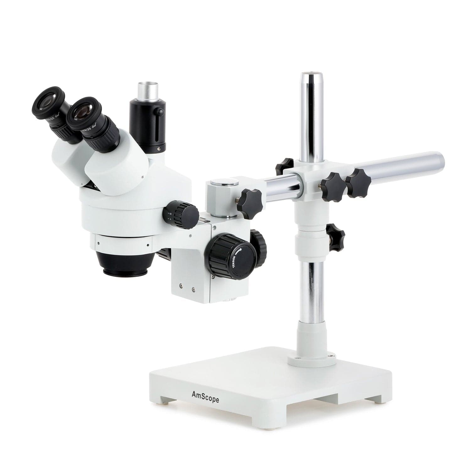 amscope-sm-3t-stereomikroskop-7x-45x-zoom-boomstativ image 2