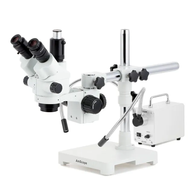 amscope-sm-3ntp-trinokular-stereomikroskop-7x-45x-mit-led-licht image 1