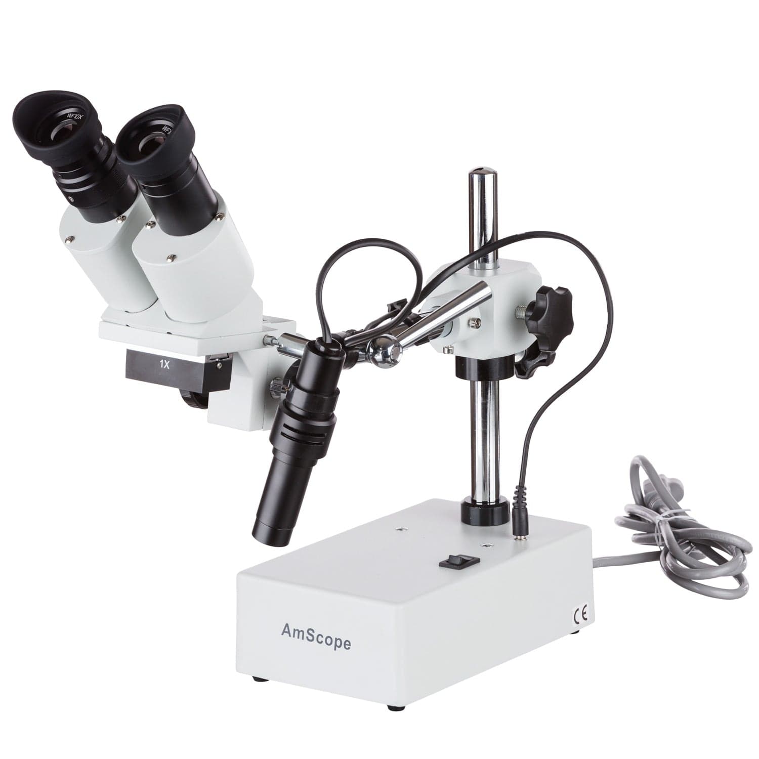 amscope-se410z-stereomikroskop-20x-binokular-led-schwenkarm image 1