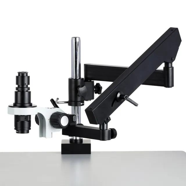 amscope-h800-inspektionsmikroskop-5x-c-mount-mit-schwenkarm image 1