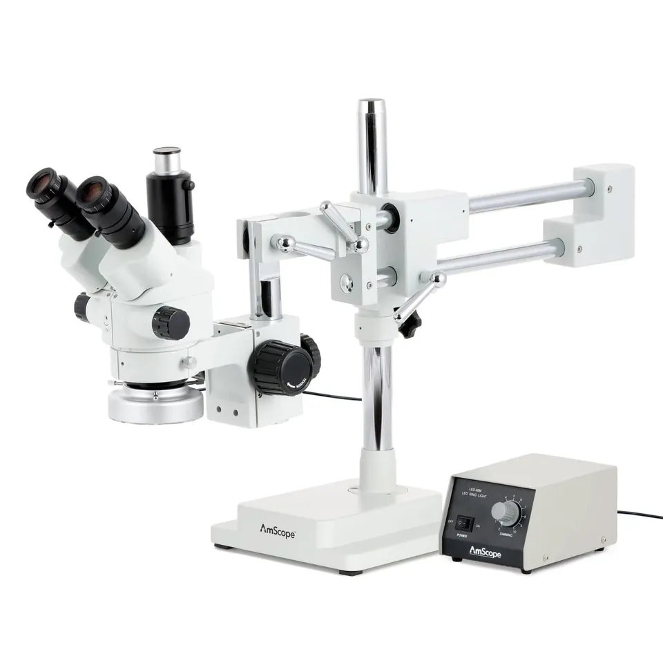 amscope-sm-4-stereomikroskop-7x-45x-trinokular-doppelarm-2 image 1
