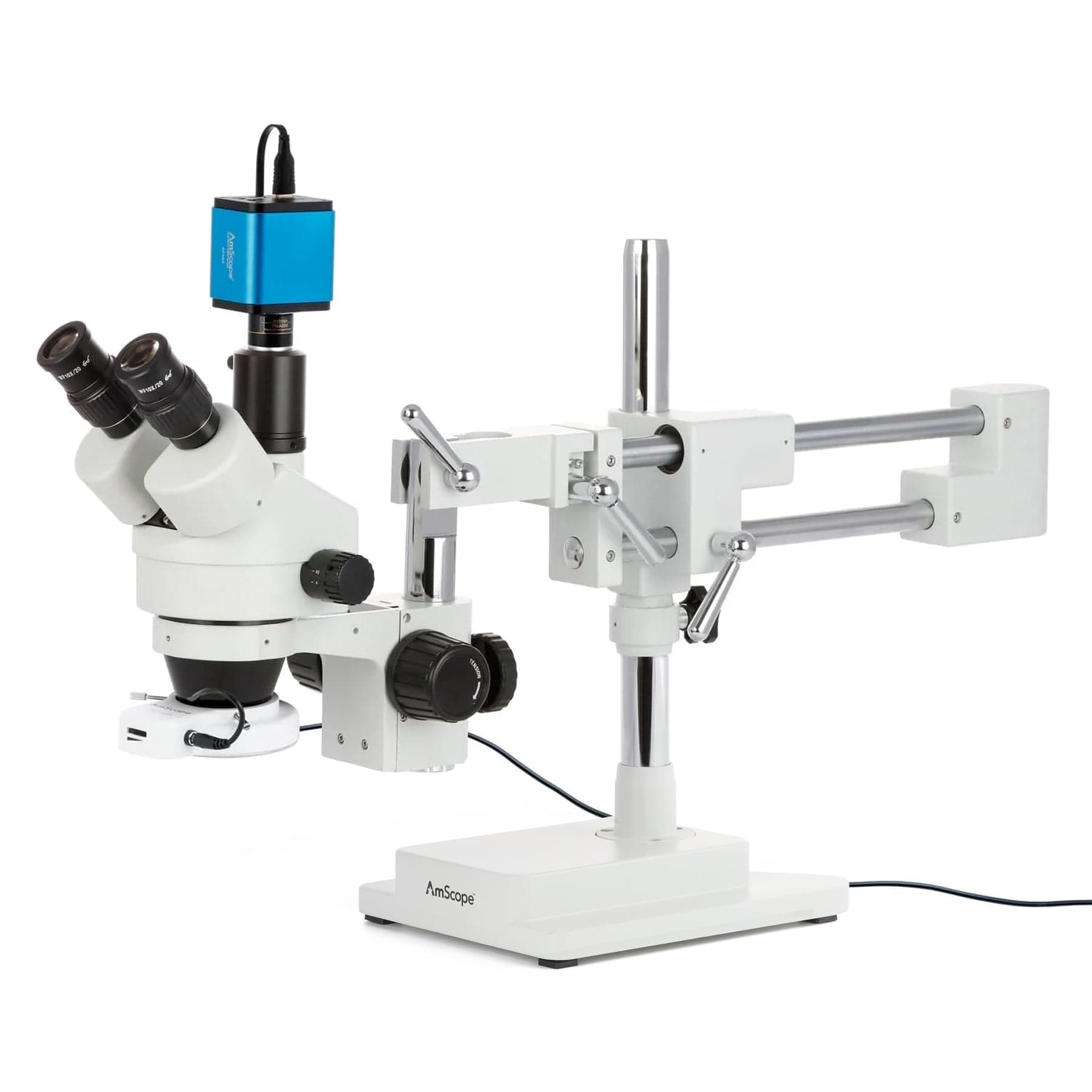 amscope-sm-4tp-stereomikroskop-7-45x-hdmi-56-led-boom image 2