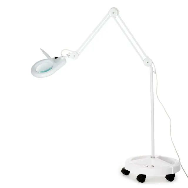 amscope-magled-56-fs-lupenlampe-1-75x-bodenstativ-wei image 1