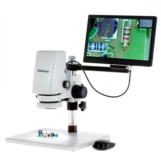 amscope-dm750-digital-mikroskop-11-6-zoll-monitor-5x-zoom-hdmi image 1