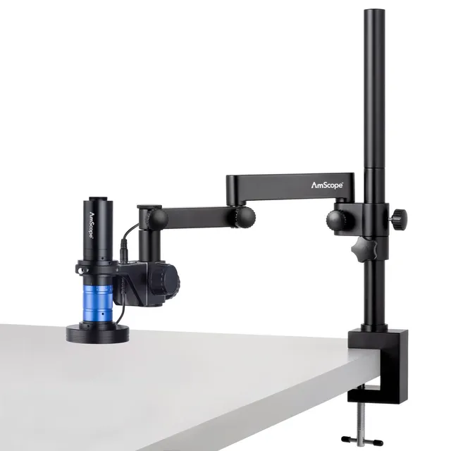amscope-h756td-c150-inspektionsmikroskop-0-7x-5-6x-schwenkarm image 1