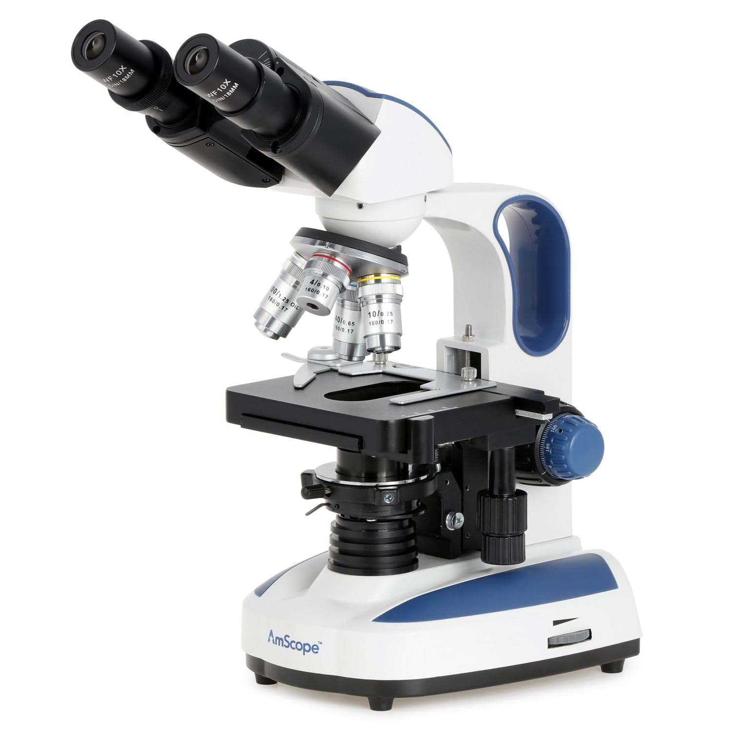 amscope-b270-durchlichtmikroskop-40x-2500x-starter image 4
