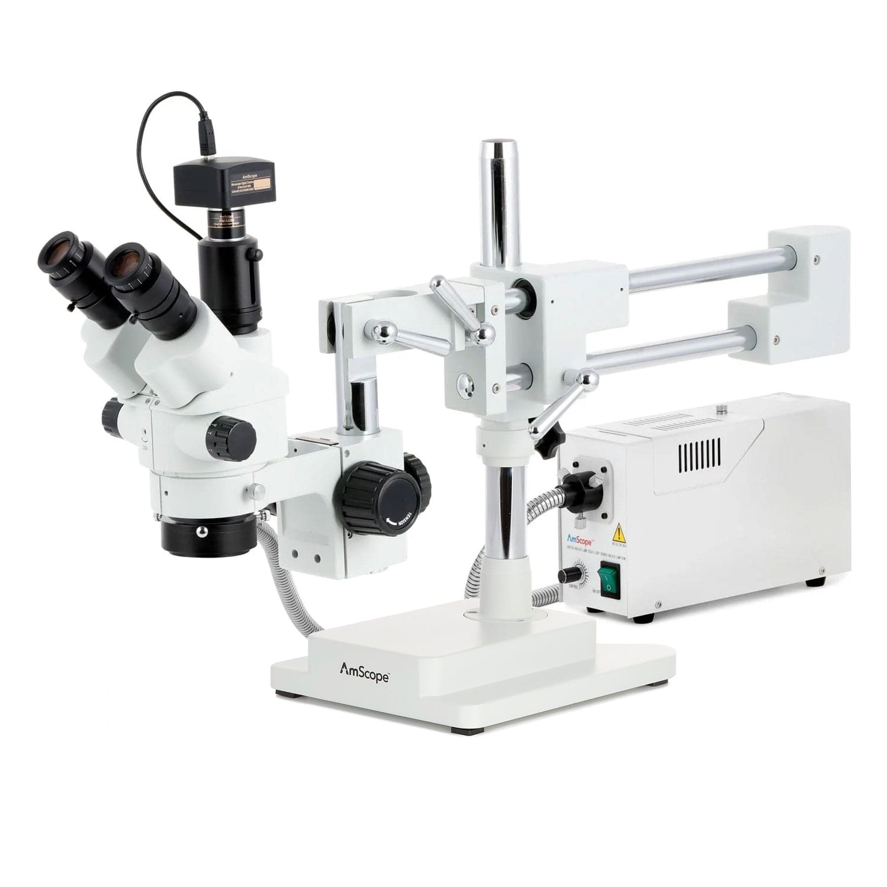 amscope-sm-4-stereomikroskop-7x-45x-trinokular-ringlicht image 2