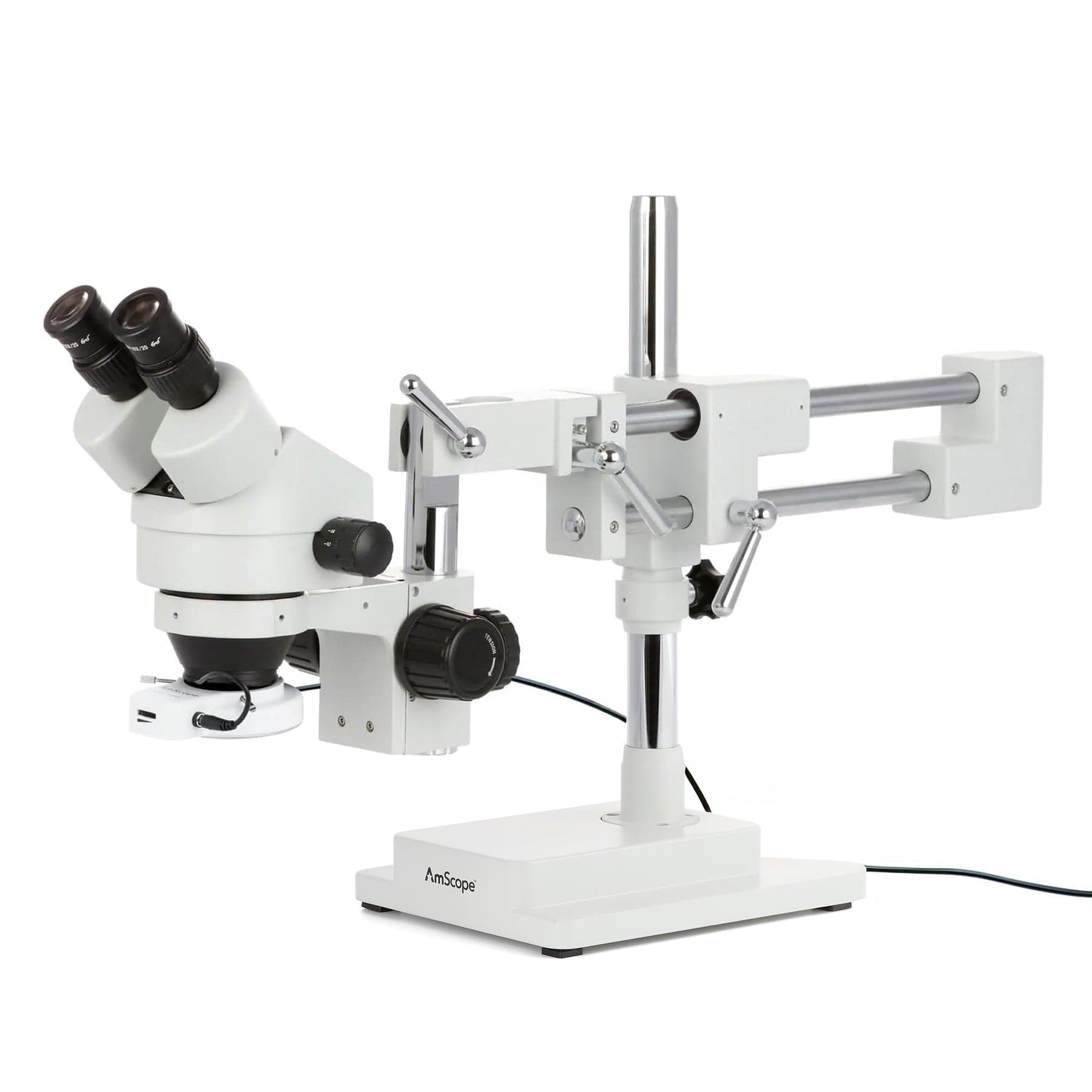 amscope-sm-4-stereomikroskop-7x-45x-144-led-boom image 1