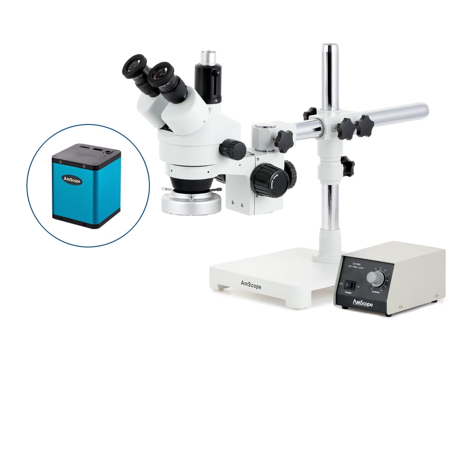 amscope-sm-3-stereomikroskop-7x-45x-schwenkarm-80-led image 3