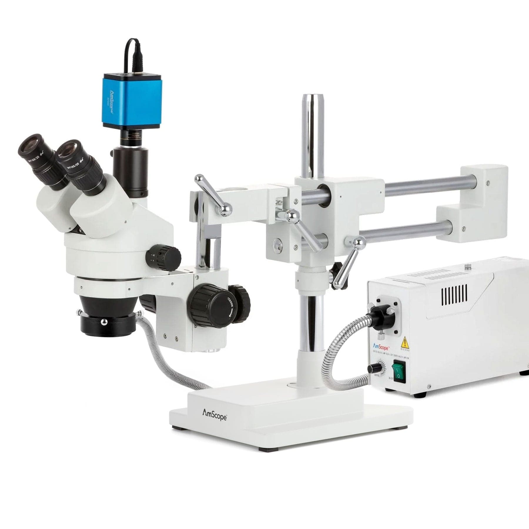 amscope-sm-4-stereomikroskop-trinokular-doppelarm-stativ image 2