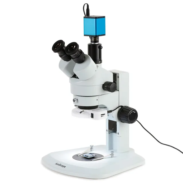 amscope-sm-1-zoom-stereo-mikroskop-7x-45x-mit-hdmi-kamera image 1