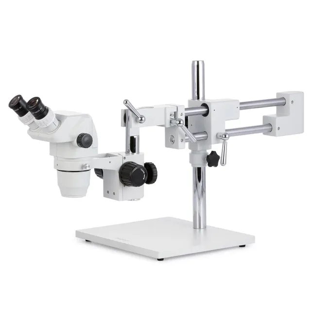 amscope-zm-4b-stereomikroskop-6-7x-45x-mit-doppelschwenkarm image 1