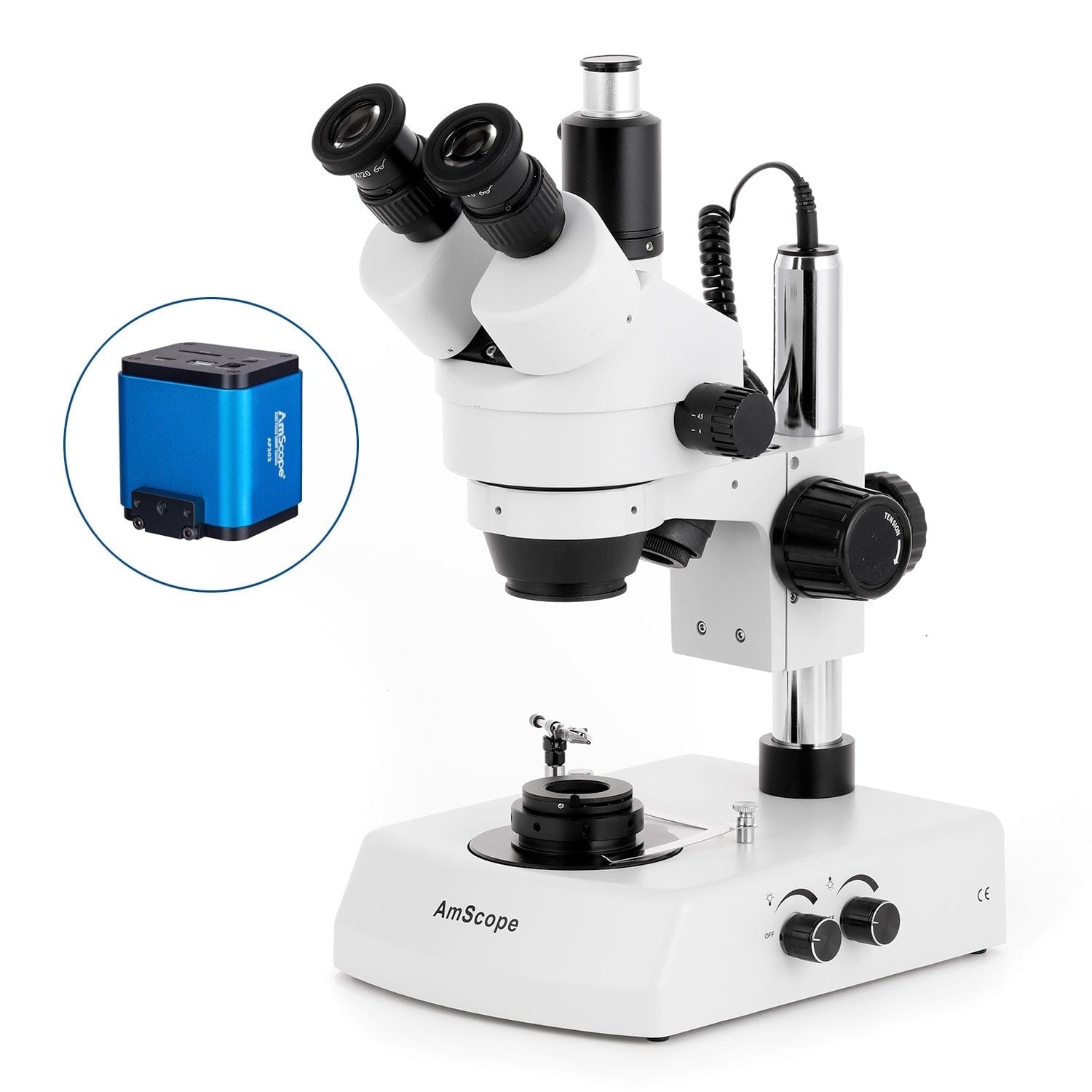 amscope-sm-2-dunkelfeld-stereomikroskop-trinokular-7x-45x-s-ulenstativ image 6
