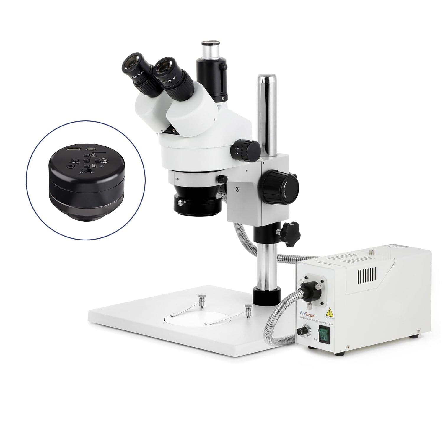 amscope-sm-1t-stereomikroskop-trinokular-7x-45x-ringlicht-hd image 2