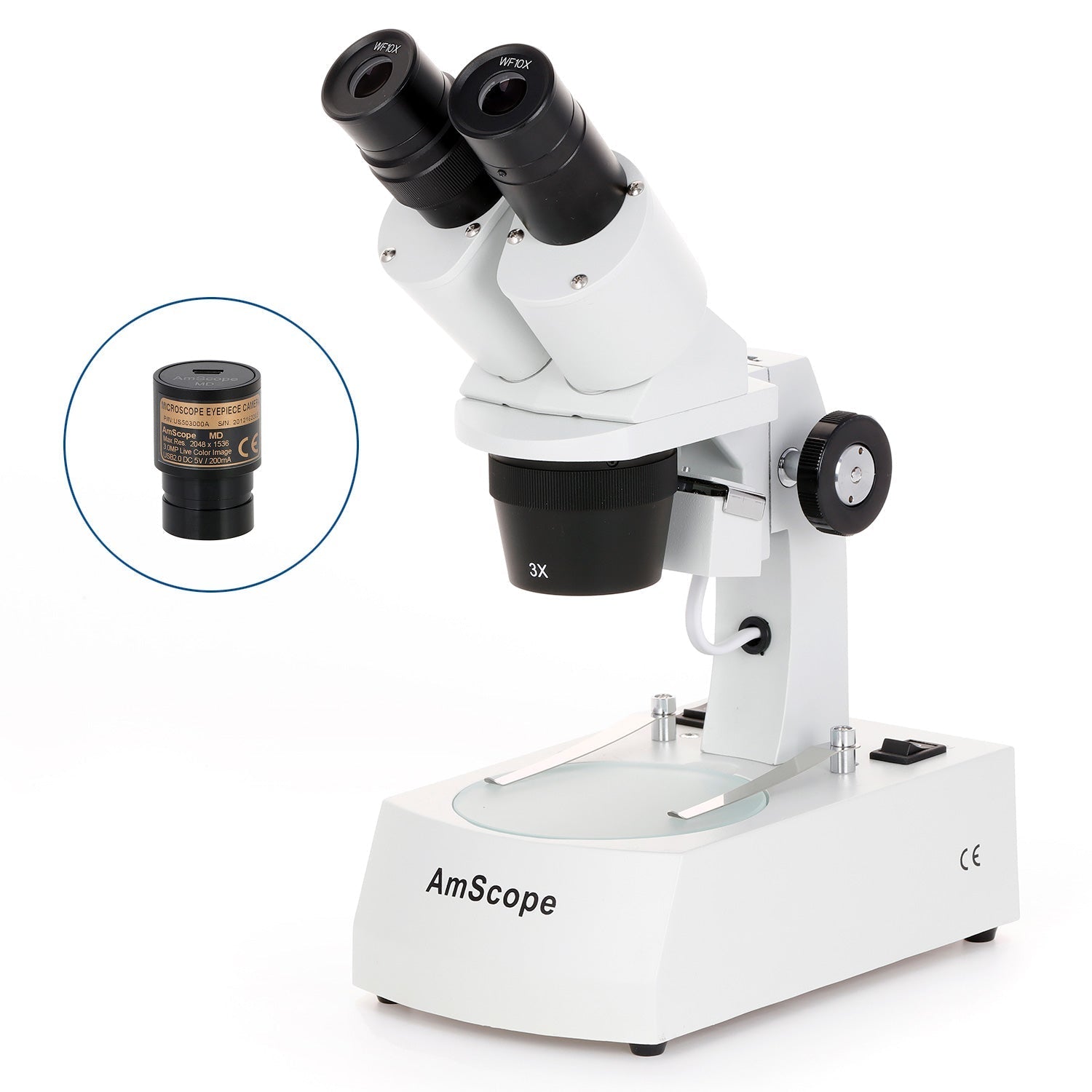 amscope-305-stereomikroskop-10x-30x-binokular-mit-led-licht image 2