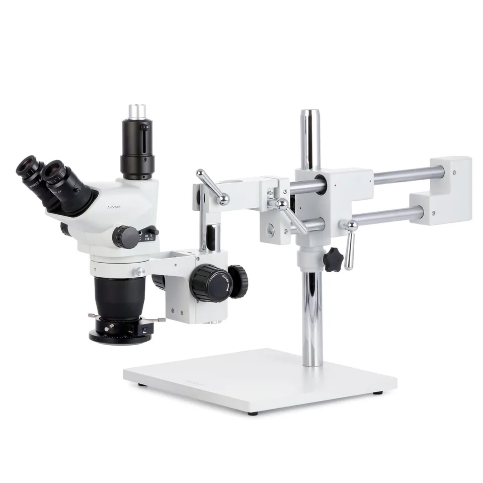 amscope-szn-4t-trinokular-stereomikroskop-2x-225x-boom-polarring image 1