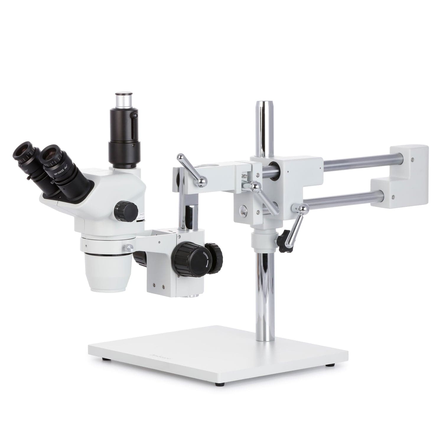 amscope-zm-4-stereomikroskop-6-7x-45x-trinokular-boomstativ image 1