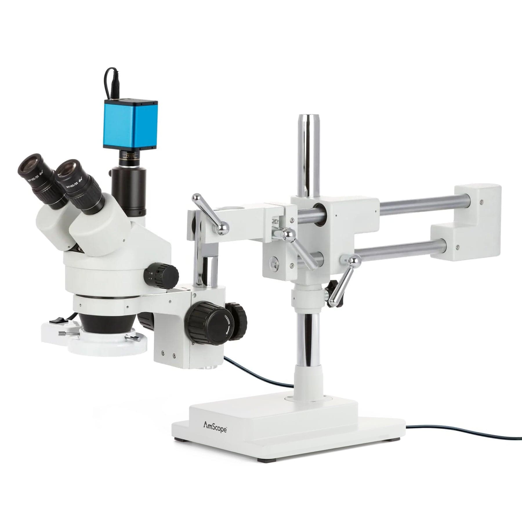 amscope-sm-4-stereomikroskop-7x-45x-doppelarm-fluoreszenz image 3