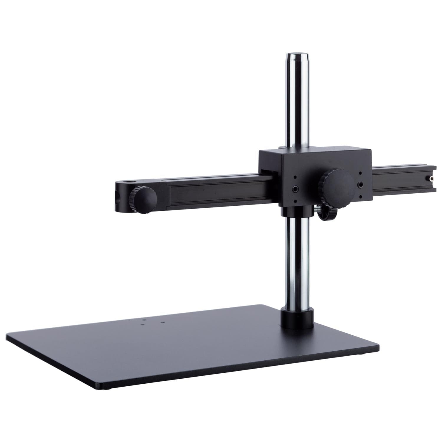 amscope-ssb-mikroskop-stativ-einarm-boom-18-zoll-platte image 1