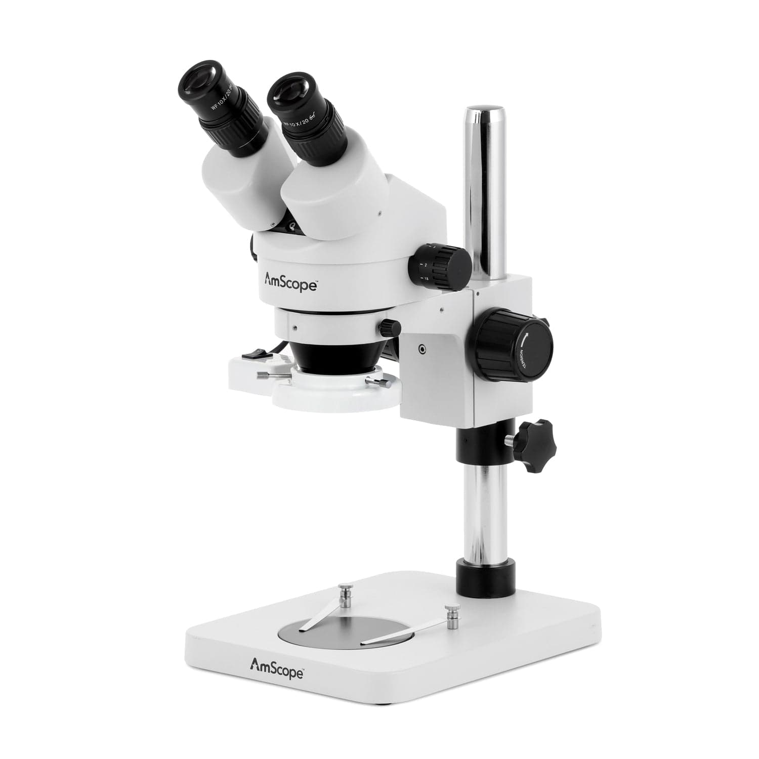 amscope-sm-1-stereomikroskop-7x-45x-ringleuchte-s-ulenstativ image 1