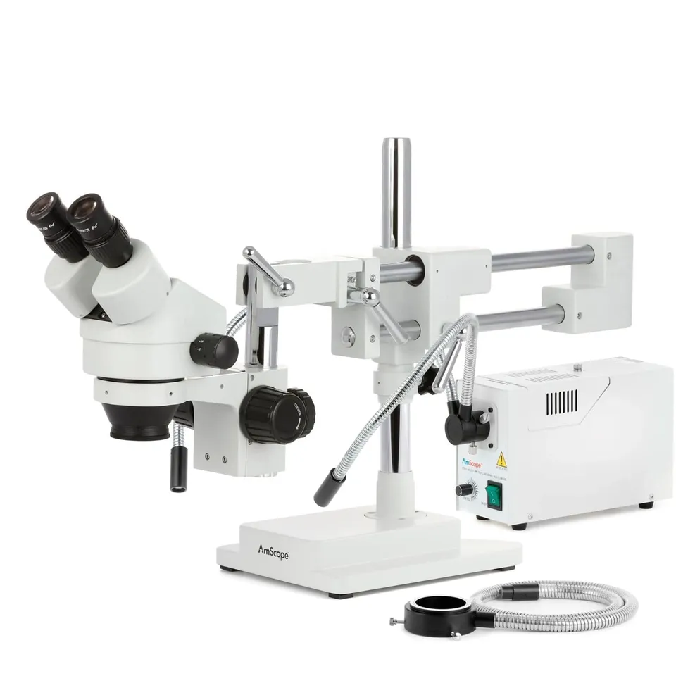 amscope-sm-4-stereomikroskop-7x-45x-schwenkarm-halogenlicht image 1