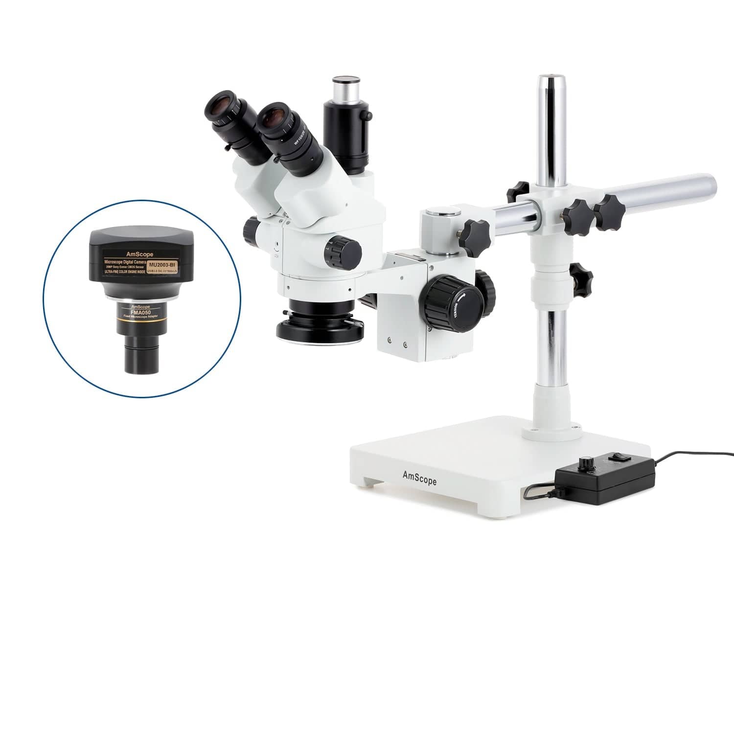 amscope-sm-3-7x-45x-trinokular-stereo-mikroskop-single-boom-144-led image 6