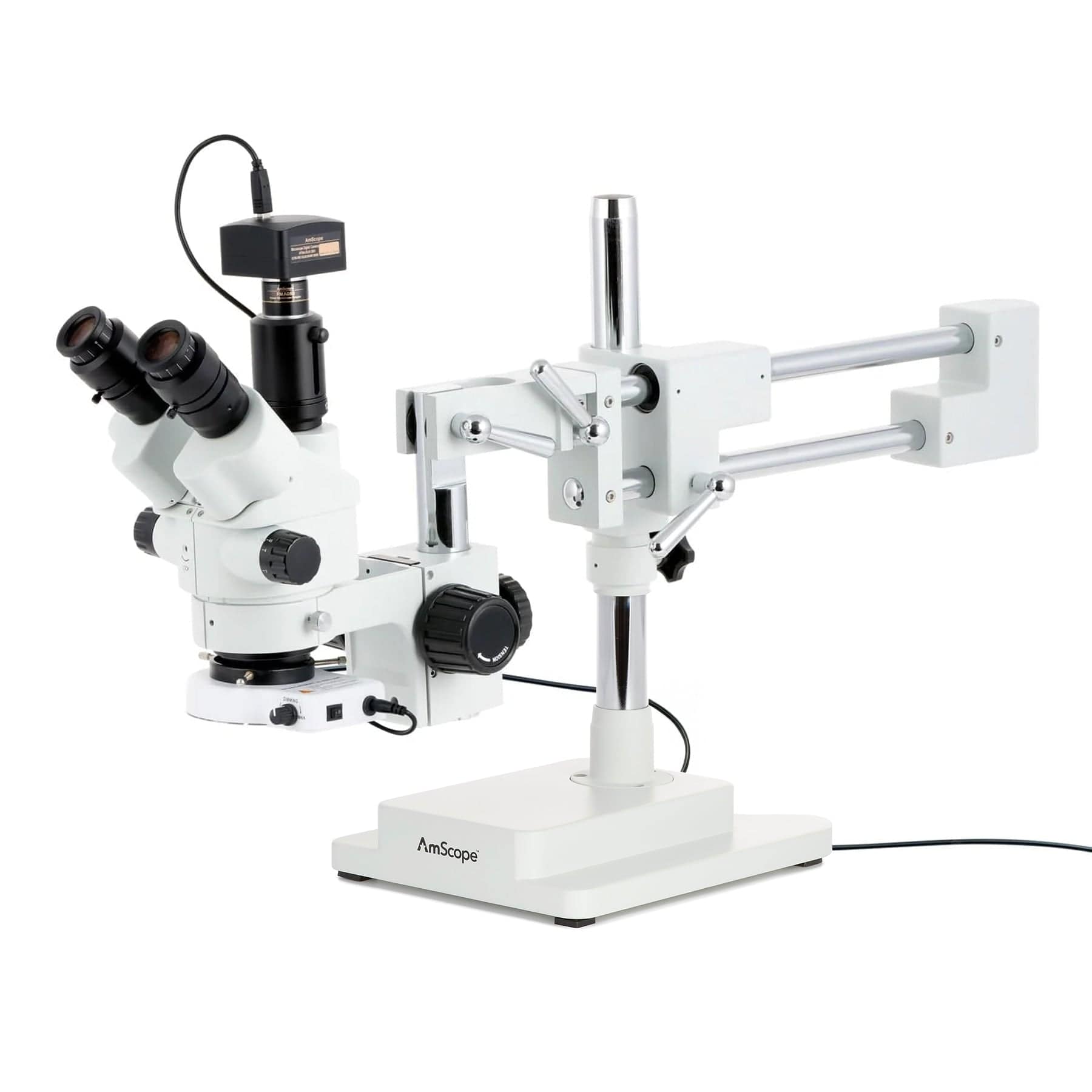 amscope-sm-4-stereomikroskop-trinokular-7x-45x-doppelarm image 2