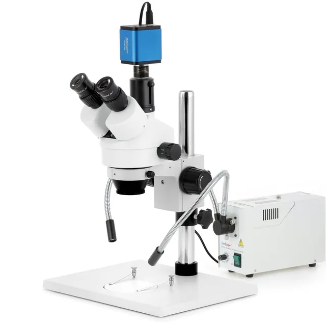 amscope-sm-1-trinokular-stereomikroskop-7x-45x-hdmi-kamera-halogen image 1