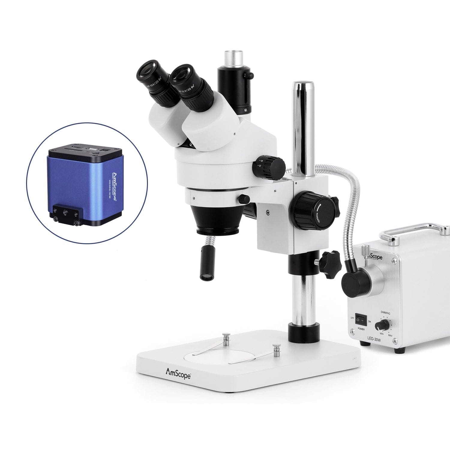 amscope-sm-1-stereomikroskop-7x-45x-mit-hdmi-kamera-faseroptik image 5