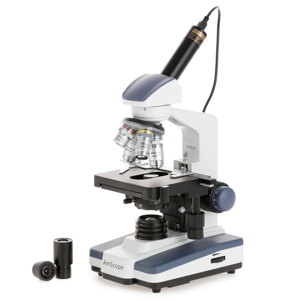 amscope-m620c-e1-durchlichtmikroskop-40-2500x-mit-1mp-kamera image 1